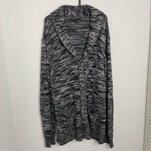 John Varvatos Star USA Wool Cardigan Cashmere Wool Rabbit XXL